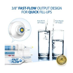 APEC Ultimate 5-Stage 90 GPD Quick Dispense Reverse Osmosis System, 3/8" Output 16 APEC Ultimate 5-Stage 90 GPD Quick Dispense Reverse Osmosis System, 3/8" Output -Whole House Kitchenware 7ad1a567009192e2 8969 w800 h800 b1 p0