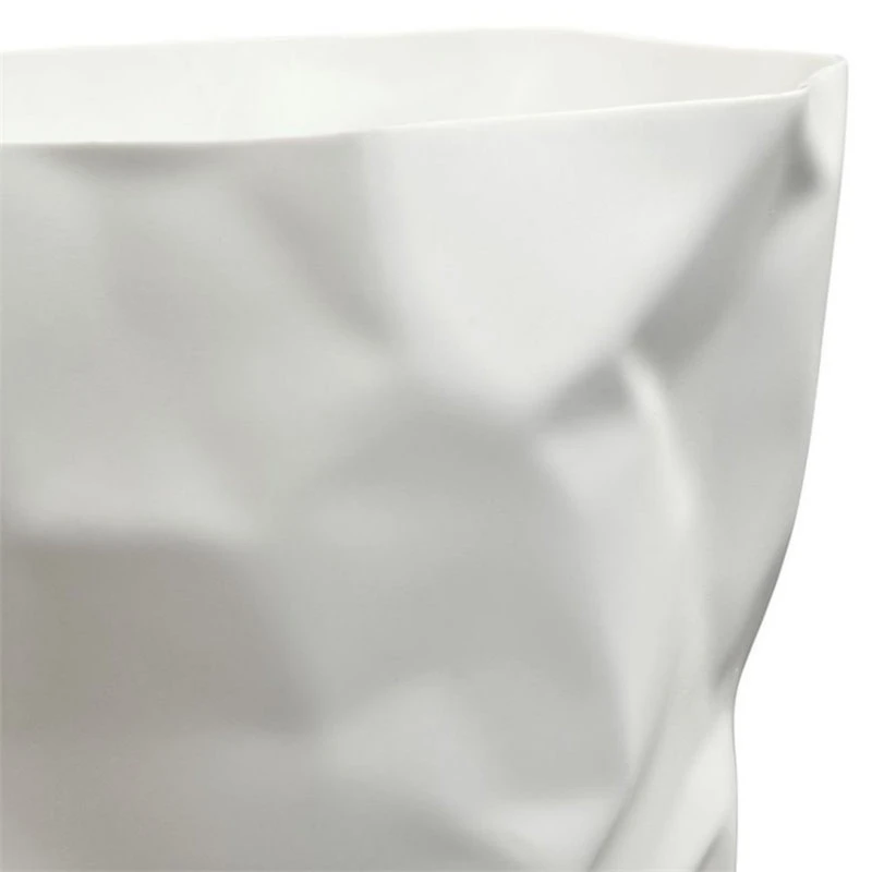 Modway Lava Plastic Trash Can In White 6 Modway Lava Plastic Trash Can In White - Image 4