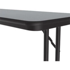 Correll 3/4" High Pressure Folding Seminar Table With Off-Set Leg Gray Granite -Whole House Kitchenware 7cf12ff20287257d 5382 w800 h800 b1 p0