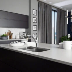 R1-1024B Double Bowl Stainless Steel Sink, 16-Gauge, Wide Right -Whole House Kitchenware 7d81f0be0c891603 3902 w800 h800 b0 p0