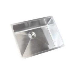 Stainless Steel Undermount Single Bowl Bar Sink, Brushed Finish, 26" -Whole House Kitchenware 7e81b70a0c813f0b 7923 w800 h800 b1 p0