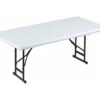 Correll 17-27"H Adjustable Heavy Duty Blow-Molded Folding Table In Gray Granite -Whole House Kitchenware 7f615a8e01ae9f22 5375 w800 h800 b1 p0