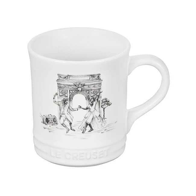 Le Creuset Harlem Toile De Jouy Mug - Arc De Triomphe 5 Le Creuset Harlem Toile De Jouy Mug - Arc De Triomphe - Image 3