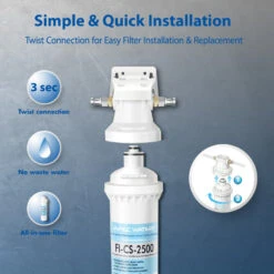 APEC Premium Quality High Capacity Under-Counter Water Filtration System -Whole House Kitchenware 80a1dad403d07a9f 7577 w800 h800 b0 p0