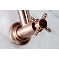 KS810DXAC Concord Wall Mount Pot Filler Kitchen Faucet, Antique Copper -Whole House Kitchenware 80b1265f013a565b 0683 w800 h800 b0 p0