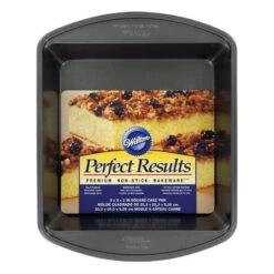 Wilton 2105-6061 Premium Square Cake Pan, Grey