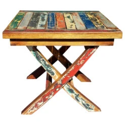 Marina Del Rey Recycled Teak Wood Boat Folding Side Table -Whole House Kitchenware 8571f7440de19b50 3782 w800 h800 b1 p0