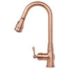 Copper Pull Down Kitchen Faucet, Single Level Solid Brass Kitchen Sink Faucets -Whole House Kitchenware 8871179d0153cae1 6022 w800 h800 b1 p0