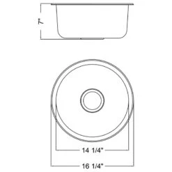 Stainless Steel 18-Gauge Single Bowl Round Bar Sink -Whole House Kitchenware 8a8136420fd7a92b 9510 w800 h800 b1 p0