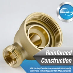 ISpring WSP-SL Series Reusable Spin Down Sediment Filter With Siliphos, 50 Micro -Whole House Kitchenware 8b01cb660d544e88 2146 w800 h800 b0 p0