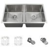 3120D Kitchen Sink, 16-Gauge, Ensemble -Whole House Kitchenware 8c616ea20c41086b 4960 w800 h800 b1 p0