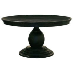 Britton Charcoal Dining Table 2, Mary