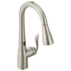 Moen Arbor 1-Handle High Arc Pulldown Kitchen Faucet, Spot Resist Stainless