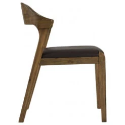 Rasmus 7-Piece Dining Set, Chestnut Wire-Brush, 2 Side Chairs/4 Arm Chairs -Whole House Kitchenware 9121385f02eaf220 8050 w800 h800 b1 p0