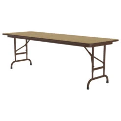 Correll Adjustable Height High Pressure Top Folding Table CFA2460PX-16