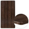 30" X 60" Rectangular Rustic Wood PVC Table Top -Whole House Kitchenware 9241e72900e64337 3538 w800 h800 b1 p0