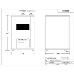Contemporary 10" Hot And Cold Water Dispenser With HotMaster DigiHot Digital, Stainless Steel 16 Contemporary 10" Hot And Cold Water Dispenser With HotMaster DigiHot Digital, Stainless Steel -Whole House Kitchenware 92c1bc2703487141 5541 w800 h800 b1 p0