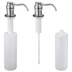 Aquaterior 18" Brushed Nickel Pull-Out Faucet Spray Swivel Spout Soap Dispenser 9 Aquaterior 18" Brushed Nickel Pull-Out Faucet Spray Swivel Spout Soap Dispenser -Whole House Kitchenware 944163c60ee72230 9060 w800 h800 b1 p0