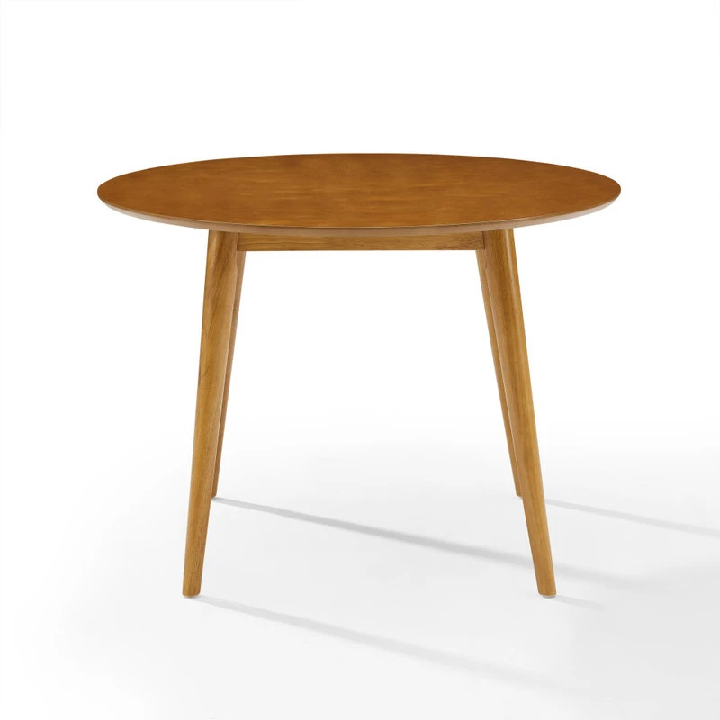 Crosley Landon Round Dining Table Acorn 5 Crosley Landon Round Dining Table Acorn - Image 3