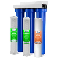ISpring 3-Stage 20" Whole House Water Filter 3/4 NPT
