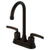 Kingston Brass KB8495EFL Centurion Bar Faucet, Oil Rubbed Bronze