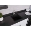 ELG1616BK0 Quartz Classic 15-3/4" X 15-3/4" Dual Mount Bar Sink, Black