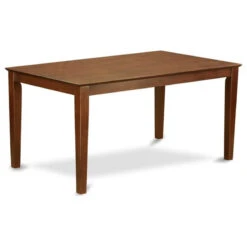 East West Furniture Capri 7-piece Wood Dining Table Set With Chairs In Mahogany -Whole House Kitchenware 96c15e6302872104 6795 w800 h800 b1 p0