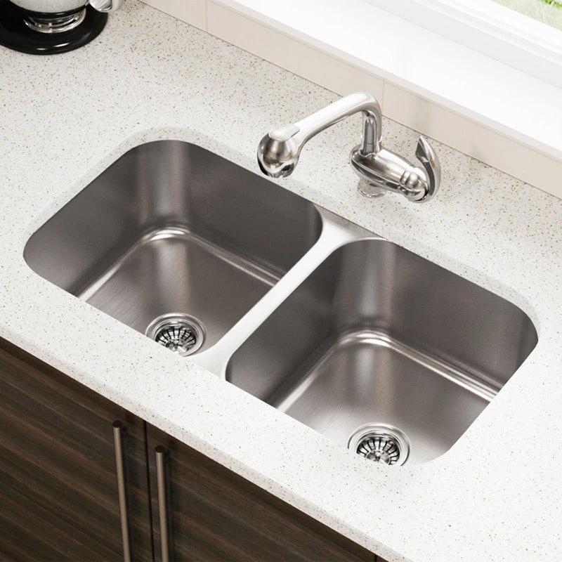 Builder Series Stainless Steel Kitchen Sink, 18-Gauge, 3218a Sink Only 4 Builder Series Stainless Steel Kitchen Sink, 18-Gauge, 3218a Sink Only - Image 2
