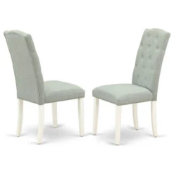 6-Piece Set, 4 Chairs, Wooden Legs Table And Wooden Bench, Linen White -Whole House Kitchenware 98d1b7bb00ba4b6f 8771 w800 h800 b1 p0