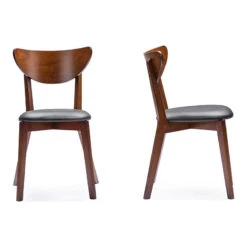 Sumner Mid-Century Style 5 Piece Dining Set, Walnut Brown -Whole House Kitchenware 98d1e89f028ccf9a 0412 w800 h800 b1 p0