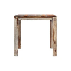 VidaXL Solid Sheesham Wood Dining Table Gray 55.1" Dining Room Kitchen Table -Whole House Kitchenware 98e15664037fda30 9994 w800 h800 b1 p0