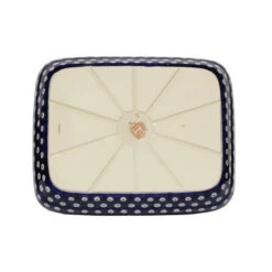 Polish Pottery Baking Dish 8"x10", Pattern Number: 41 -Whole House Kitchenware 98f1b36805b25065 9359 w800 h800 b1 p0