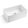 30" White Fireclay Farmhouse Single Bowl Kitchen Sink-Reversible -Whole House Kitchenware 9a815c7c0c579093 8361 w800 h800 b1 p0
