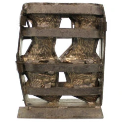 Easter RABBIT CANDY MOLD Metal Double Frame Clips Spring 21917