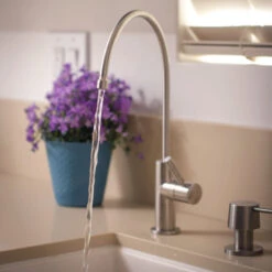 Solid Brushed Stainless Steel Drinking Water Dispenser, Brushed Stainless Steel -Whole House Kitchenware 9c31b4610f046e2b 6512 w800 h800 b0 p0