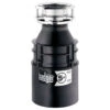 InSinkErator Black Garbage Disposal Without Power Cord, BADGER5XP