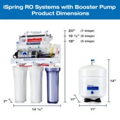 ISpring RCC7P 5-Stage Under-Sink RO Water Filter System With Booster Pump 17 ISpring RCC7P 5-Stage Under-Sink RO Water Filter System With Booster Pump -Whole House Kitchenware 9d01f57702547bc3 4225 w800 h800 b0 p0