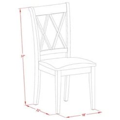 Atlin Designs 6-piece Wood Dining Set In Linen White -Whole House Kitchenware 9d41bdb003887404 9335 w800 h800 b1 p0