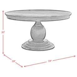 Britton Charcoal Dining Table 2, Mary 17 Britton Charcoal Dining Table 2, Mary -Whole House Kitchenware 9d91c9bb00fe4626 1938 w800 h800 b1 p0