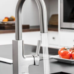 Moen S62308 STo 1.5 GPM 1 Hole Pull Down Bar Faucet - Brushed Gold 10 Moen S62308 STo 1.5 GPM 1 Hole Pull Down Bar Faucet - Brushed Gold -Whole House Kitchenware 9eb18a7a00c87807 3672 w800 h800 b0 p0