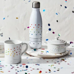 Le Creuset L'OVEn Collection Hydration Bottle -Whole House Kitchenware LOVEnCollectionConfetti RET lpr