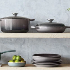 Le Creuset Vancouver Dinner Plates, Set Of 4 -Whole House Kitchenware PG9200S4T 277F oyster