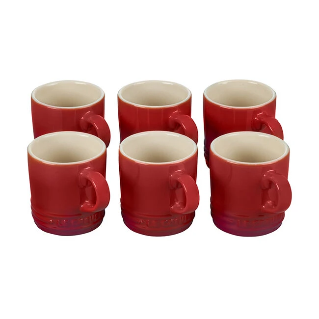 Le Creuset London Espresso Mugs, Set Of 6 4 Le Creuset London Espresso Mugs, Set Of 6 - Image 2