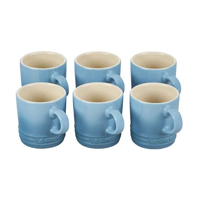 Le Creuset London Espresso Mugs, Set Of 6 6 Le Creuset London Espresso Mugs, Set Of 6 - Image 4