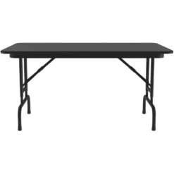 Correll 22-32"H Adjustable Height Melamine Top Folding Table In Black Granite -Whole House Kitchenware a0a18acb01ae6d11 3887 w800 h800 b1 p0