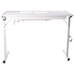 Sewingrite Foldable Sewing Craft Hobby Utility Table, White -Whole House Kitchenware a14154fb0d3be27f 9556 w800 h800 b1 p0