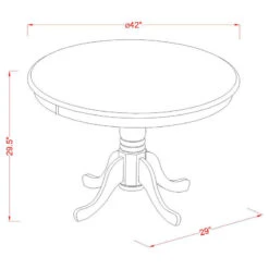 East West Furniture Hartland Wood 3-Piece Parson Dining Set HLEN3-LWH-06 10 East West Furniture Hartland Wood 3-Piece Parson Dining Set HLEN3-LWH-06 -Whole House Kitchenware a191b77400bfb671 7034 w800 h800 b1 p0