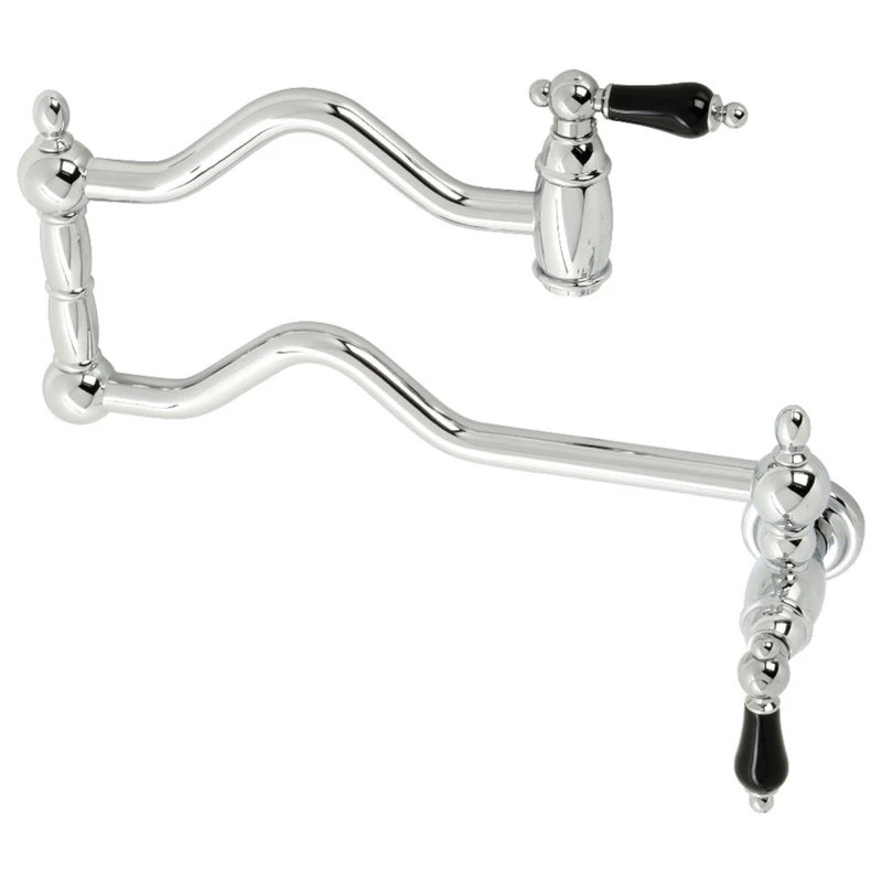 Kingston Brass KS2101PKL Duchess Wall Mount Pot Filler, Polished Chrome 3 Kingston Brass KS2101PKL Duchess Wall Mount Pot Filler, Polished Chrome