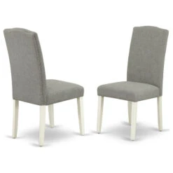 East West Furniture Hartland Wood 3-Piece Parson Dining Set HLEN3-LWH-06 9 East West Furniture Hartland Wood 3-Piece Parson Dining Set HLEN3-LWH-06 -Whole House Kitchenware a431b6e300bfb66f 7034 w800 h800 b1 p0