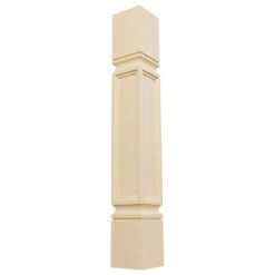 Kent Raised Panel Cabinet Column, 5"W X 5"D X 35 1/2"H, Maple